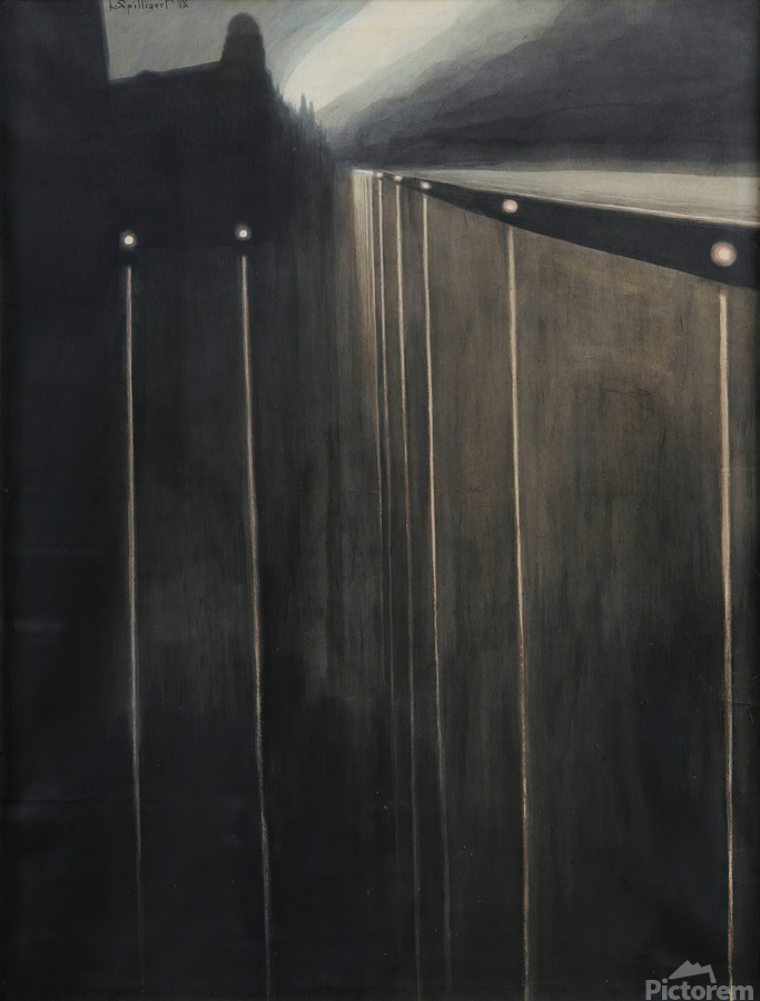 7168 Leon Spilliaert Belgian 1881 1946 by artvi Wall Art