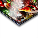 Beef fillet with vegetable garnish 4 Acrylic print