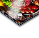 Beef fillet with vegetable garnish 1 Acrylic print