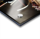 bottle of wine and a full glass 15 Acrylic print