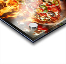 a delicious Italian salami cheese pizza over a wo 1715098736.7155 Acrylic print