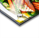 Norwegian salmon salmon with vegetables salmon wi Acrylic print