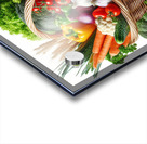 Basket with various fresh vegetables 6 Acrylic print