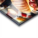 01 Sandwich bread tomato lettuce and yellow chees Acrylic print