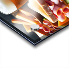 18 Sandwich bread tomato lettuce and yellow chees Acrylic print