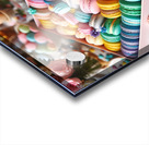 71 Assorted Colored Macaroons in Box Acrylic print