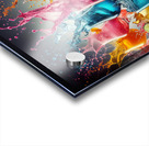 84 cocktail in glass with splashes Acrylic print