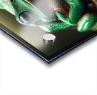 122 Green frog photography Acrylic print