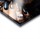 243 Close up of a woman s hand displaying a strik Acrylic print