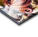 314 octopus cooked on white rock roasted octopus Acrylic print