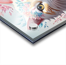 floral cat Acrylic print