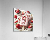 Strawberry pineapple ice cream 11 Acrylic Print