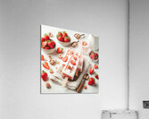 Strawberry pineapple ice cream 13 Acrylic Print