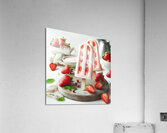 Strawberry pineapple ice cream 18 Acrylic Print