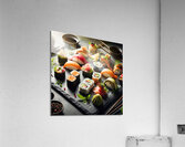 sushi japanese food 3 Acrylic Print
