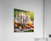 picnic basket in the countryside 8 Acrylic Print