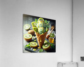 Kiwi ice cream 8 Acrylic Print