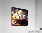 Vanilla ice cream 7 Acrylic Print