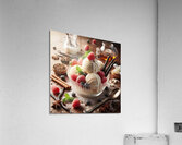 Vanilla ice cream 8 Acrylic Print