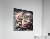 Donuts decorated with topping pastry decoration 7 Acrylic Print