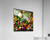 Health food for fitness concept with fruit vegeta 1714505630.8366 Acrylic Print