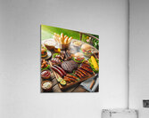 meats to prepare meats for barbecue selection of  1714757311.5066 Acrylic Print