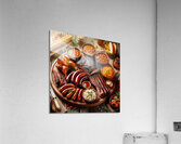 meats to prepare meats for barbecue selection of  1714757275.2939 Acrylic Print
