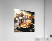 American breakfast 13 Acrylic Print