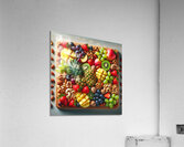 Fresh healthy fruits balanced diet kiwi pineapple 1715272362.9766 Acrylic Print