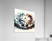 coffee logo illustration design. cup of coffee in 1715462503.055 Acrylic Print