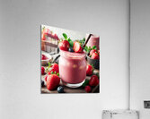 Strawberry milkshake 31 Acrylic Print