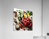 Colorful bell peppers 4 Acrylic Print