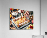 apple pie food 8 Acrylic Print