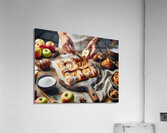 apple pie food 2 Acrylic Print