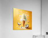 Strawberry ice cream chocolate vanilla various ic 1717277125.0548 Acrylic Print