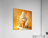 Strawberry ice cream chocolate vanilla various ic 1717277156.0473 Acrylic Print