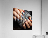 245 Close up of a woman s hand displaying a strik Acrylic Print