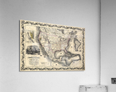 5161 United States 1849 Acrylic Print