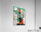 the cat with boots Acrylic Print