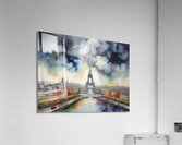 PARIS SKYLINE Acrylic Print