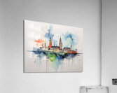 MUNICH SKYLINE Acrylic Print