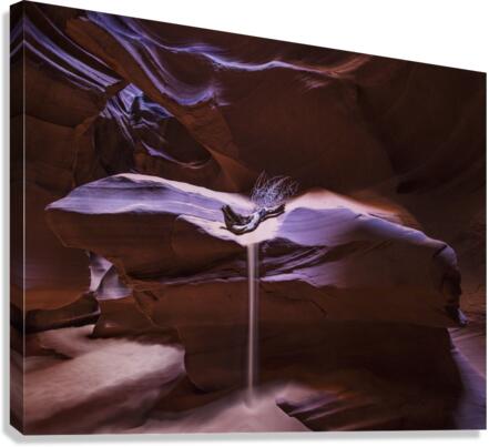  sand fall arizona Canvas Print