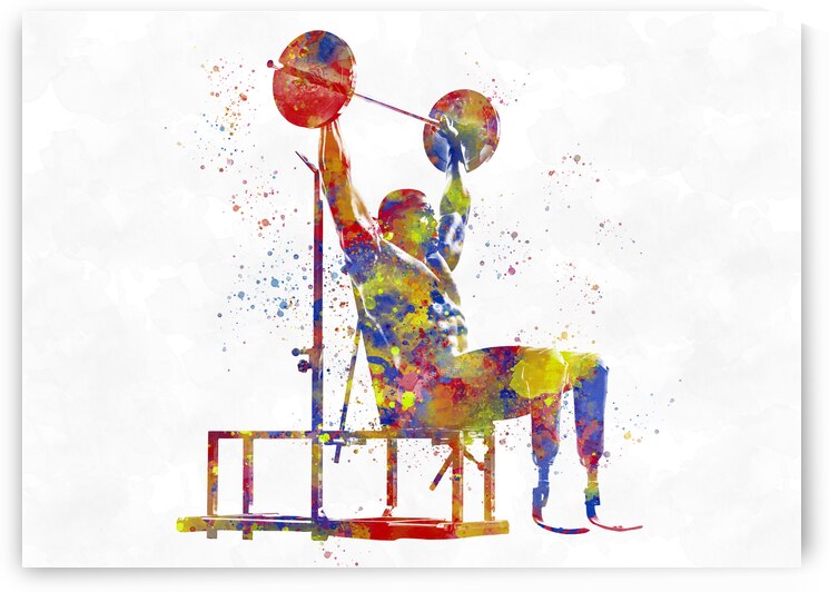 Paralympic athlete by artvi