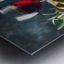 olive oil olives still life 9 Metal print