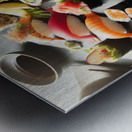 sushi japanese food 3 Metal print