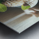 Vanilla ice cream 10 Metal print