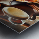 Food Assorted fluffy pastries including croissant 1714906459.8304 Metal print