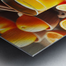 natural orange juice food 9 Metal print