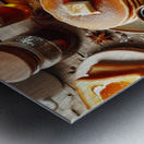 American breakfast 2 Metal print