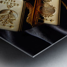 Gold bullion 3 Metal print